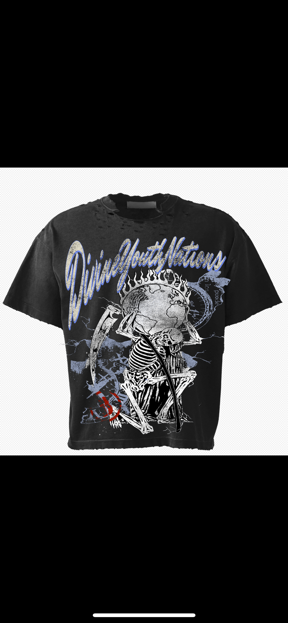 World Is Yours Skully Divine T-shirt
